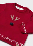 Mayoral Usa Inc Mayoral 3-Piece Reindeer Sweater & Shorts Set for Baby - Little Miss Muffin Children & Home