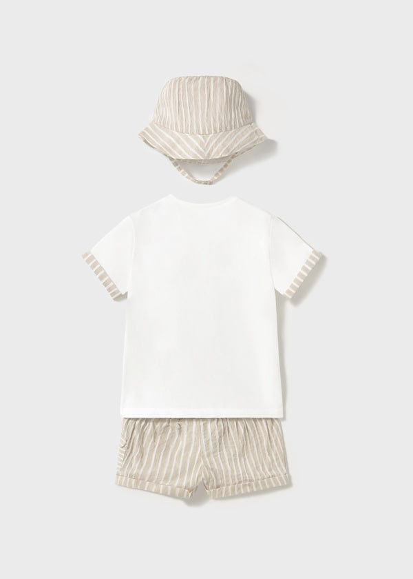 Mayoral Usa Inc Mayoral Short Set with Hat - Little Miss Muffin Children & Home