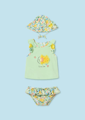 Mayoral Usa Inc Mayoral Baby Girls 3-Piece Swim Set - Little Miss Muffin Children & Home