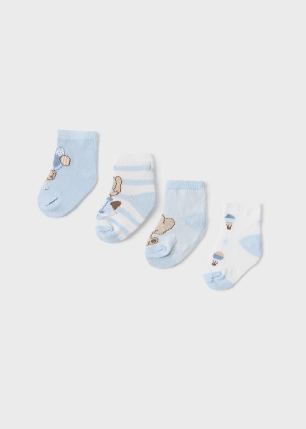 Mayoral Usa Inc Mayoral Baby 4 Pair Socks Set - Little Miss Muffin Children & Home