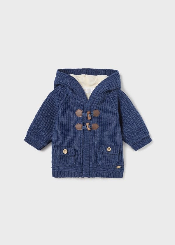 Mayoral Usa Inc Mayoral Hooded Knit Cardigan - Little Miss Muffin Children & Home