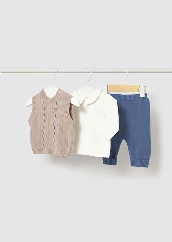 Newborn 3-Piece Knit Set