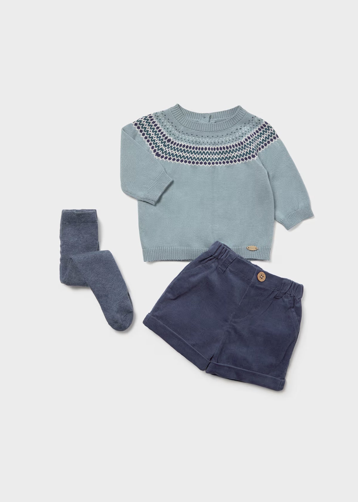 Newborn 3-Piece Shorts Set