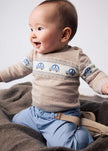 Newborn Jacquard Sweater