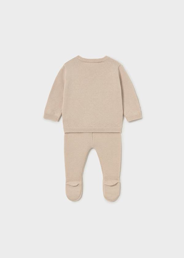 Mayoral Usa Inc Newborn Knit Leg Warmer Set in Mole - Little Miss Muffin Children & Home