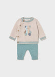 Mayoral Usa Inc Newborn Knit Bear Sweater & Pants Set, 2 Colors Available - Little Miss Muffin Children & Home