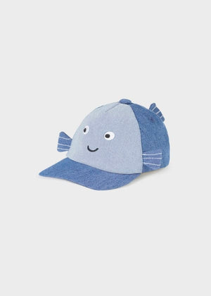 Mayoral Usa Inc Mayoral Fish Denim Cap - Little Miss Muffin Children & Home