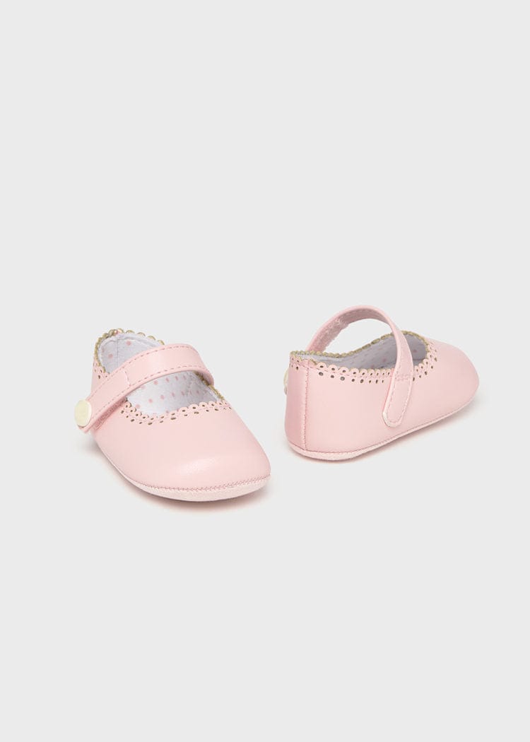 Mayoral Usa Inc Mayoral Mary Janes in Baby Pink - Little Miss Muffin Children & Home