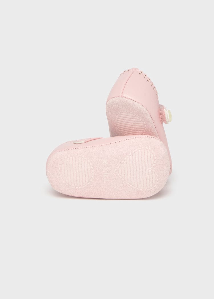 Mayoral Usa Inc Mayoral Mary Janes in Baby Pink - Little Miss Muffin Children & Home