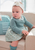 Mayoral Combo Knit Dress for Baby