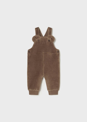 Mayoral Usa Inc Mayoral Corduroy Overalls in Mocha - Little Miss Muffin Children & Home