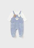 Mayoral Usa Inc Mayoral Teddy Bear Corduroy Overall Footies - Little Miss Muffin Children & Home