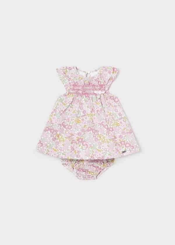 Mayoral Usa Inc Mayoral Smocked Dress & Bloomer Set - Little Miss Muffin Children & Home