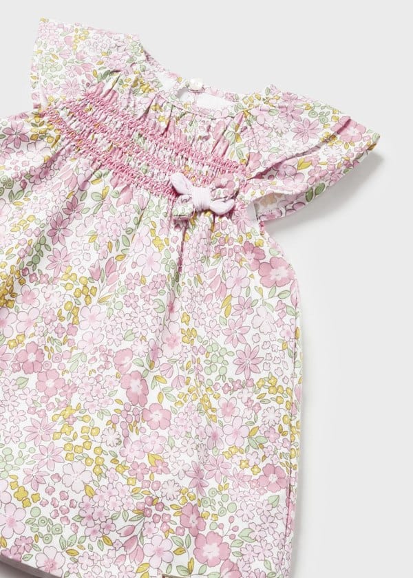 Mayoral Usa Inc Mayoral Smocked Dress & Bloomer Set - Little Miss Muffin Children & Home