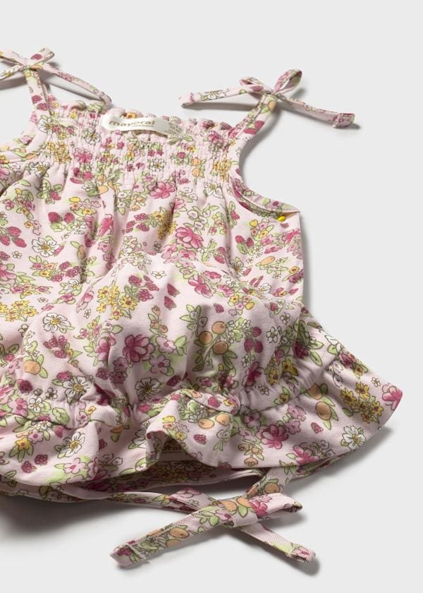 Mayoral Usa Inc Mayoral Smocked Sunsuit & Hat Set - Little Miss Muffin Children & Home