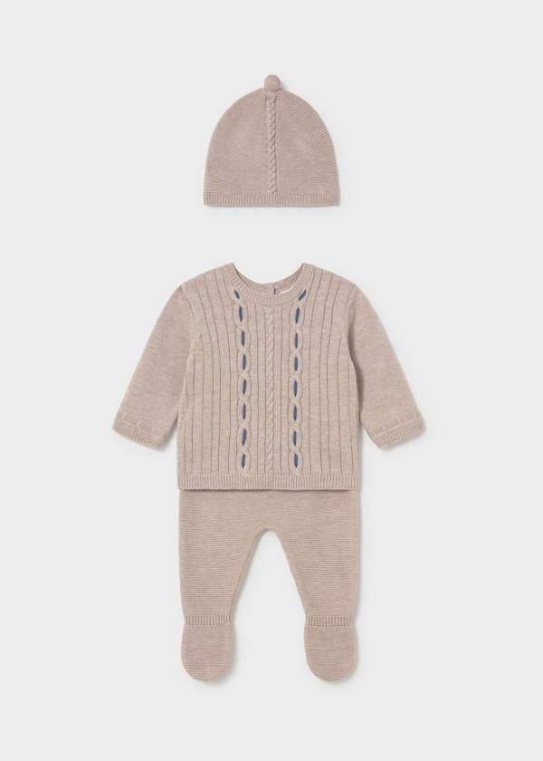 Newborn 3-Piece Knit Set