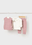 Mayoral Usa Inc 3 Piece Newborn Sweater Set - Little Miss Muffin Children & Home