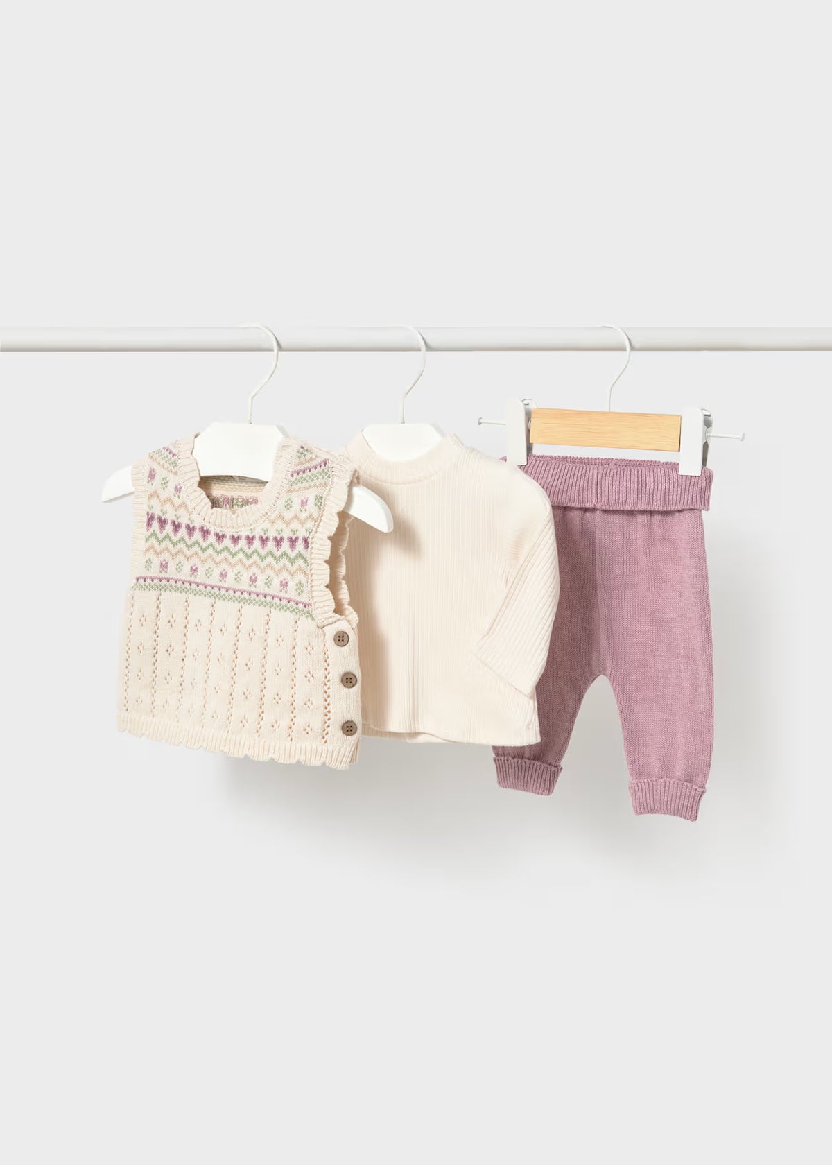 Newborn 3-Piece Knit Set