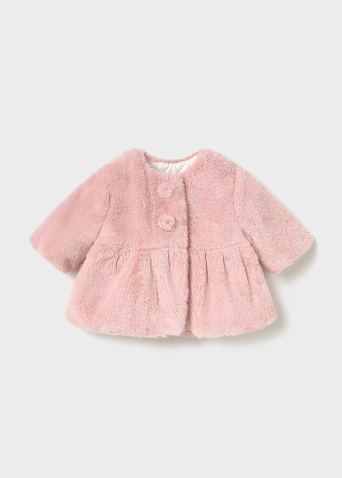 Newborn Faux Fur Coat, 3 Colors Available