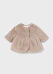 Newborn Faux Fur Coat, 3 Colors Available
