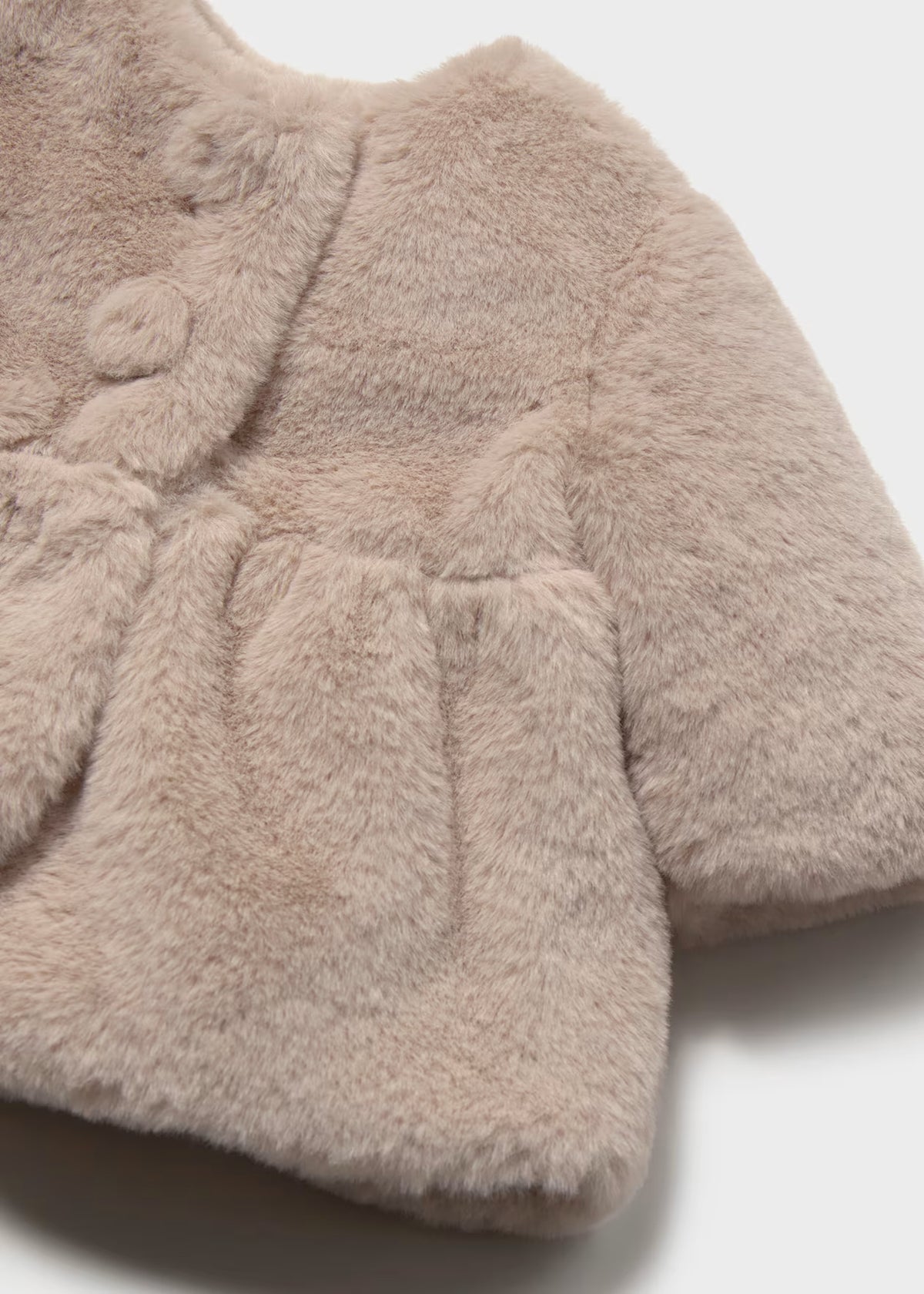 Newborn Faux Fur Coat, 3 Colors Available
