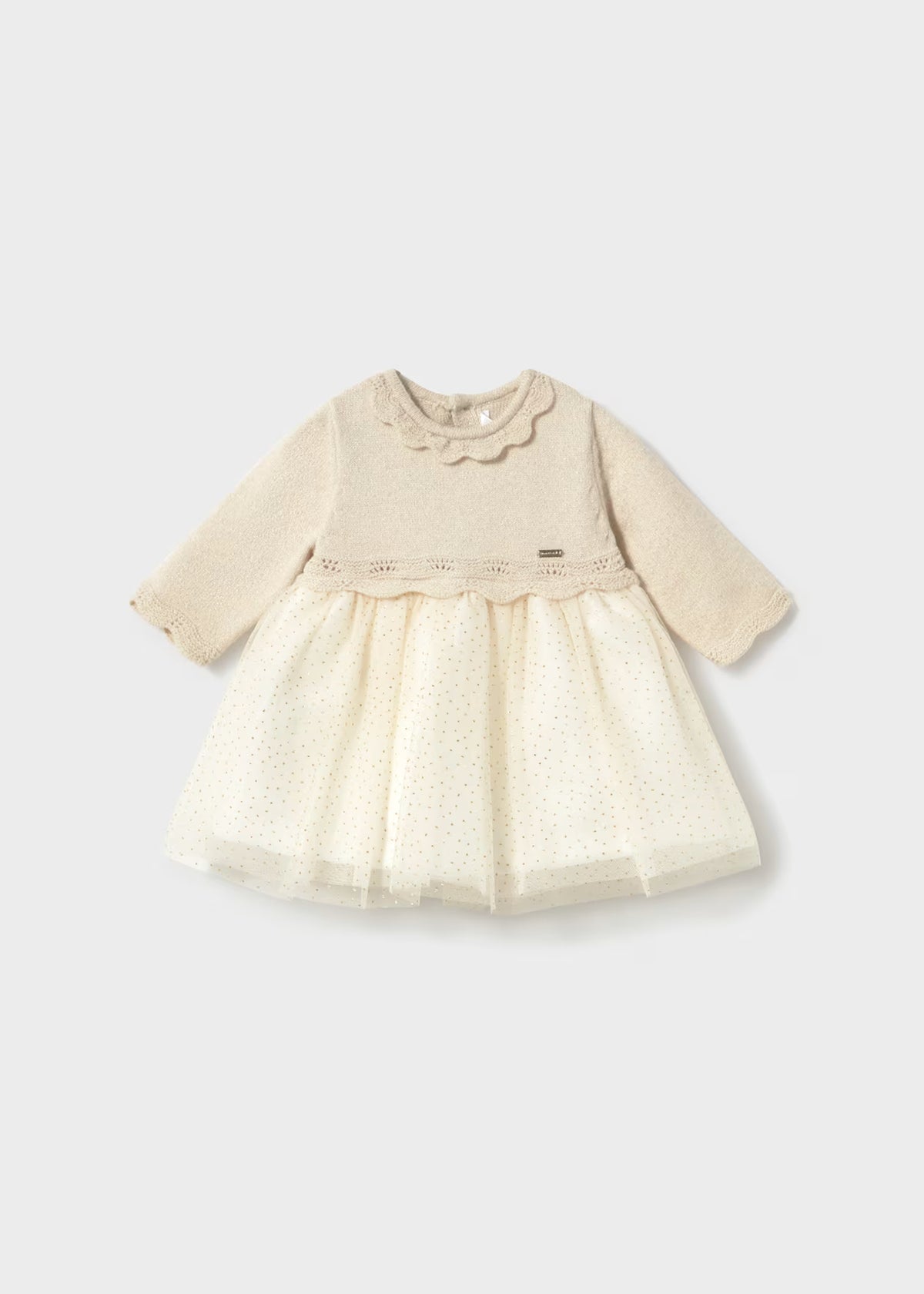 Newborn Tricot & Tulle Dress