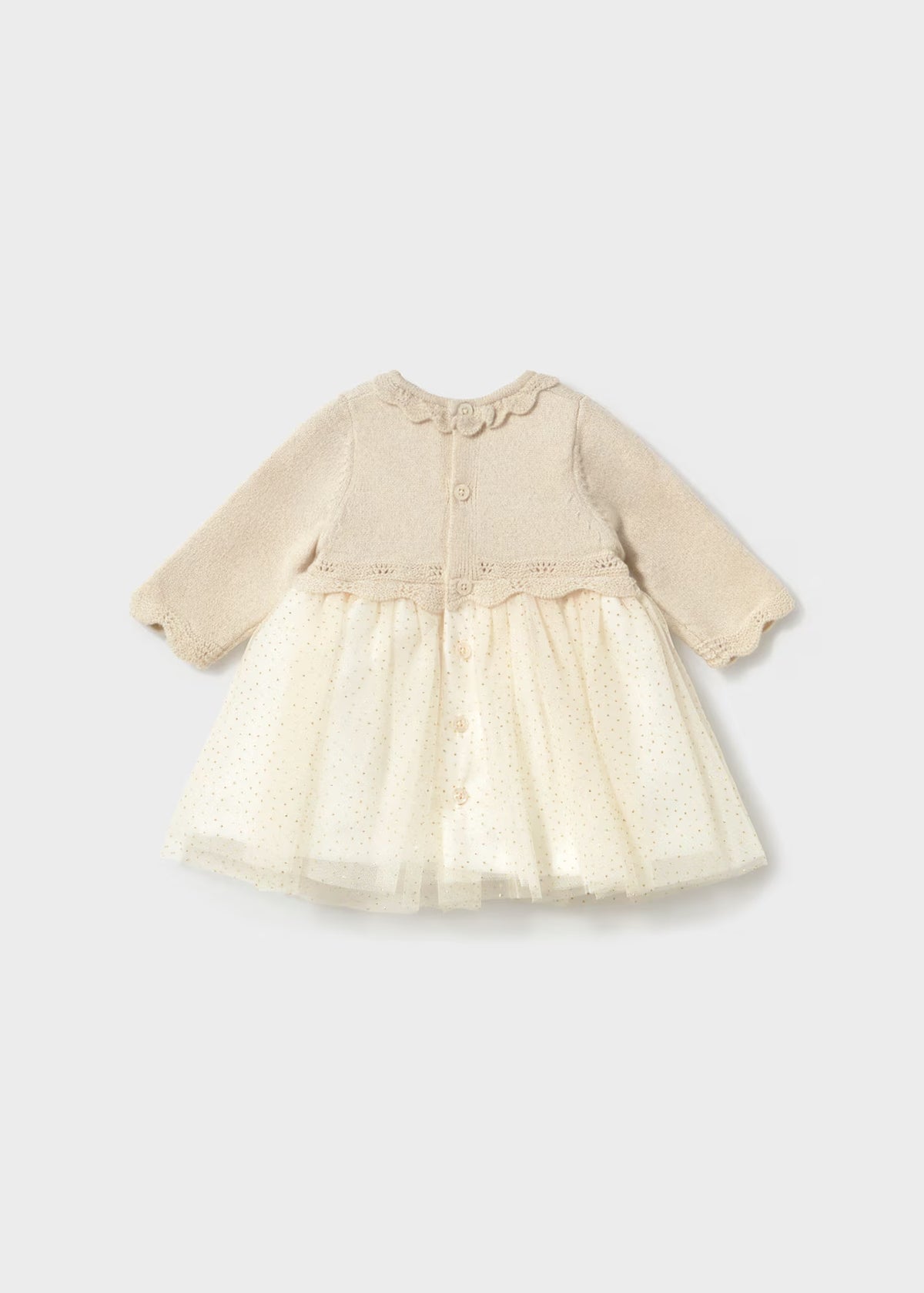 Newborn Tricot & Tulle Dress
