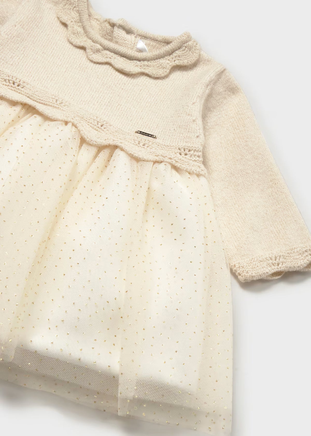 Newborn Tricot & Tulle Dress