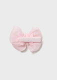 Mayoral Newborn Bow Headband & Clip Set in Flower