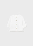 Mayoral Usa Inc Mayoral Mandarin Collar Linen Shirt - Little Miss Muffin Children & Home