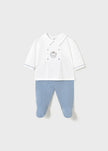 Mayoral Usa Inc Mayoral Dressy Footed Pants Set - Little Miss Muffin Children & Home
