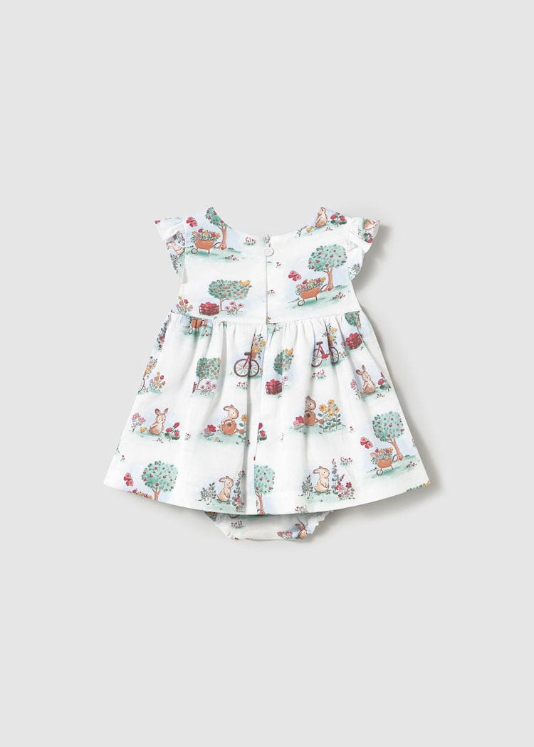 Mayoral Usa Inc Mayoral Print Dress with Bloomers - Little Miss Muffin Children & Home