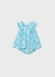 Mayoral Usa Inc Mayoral Printed Dress with Bloomers for Newborn - Little Miss Muffin Children & Home