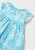 Mayoral Usa Inc Mayoral Printed Dress with Bloomers for Newborn - Little Miss Muffin Children & Home
