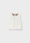 Newborn Reversible Quilted Vest