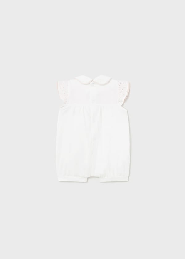 Mayoral Usa Inc Mayoral Short Dressy Romper for Baby Girl - Little Miss Muffin Children & Home