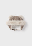 Mayoral Suede Hat with Ears for Baby