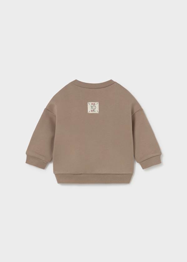 Newborn Printed Sweatshirt, 2 Colors Available