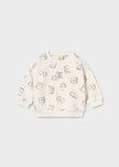 Newborn Printed Sweatshirt, 3 Colors Available