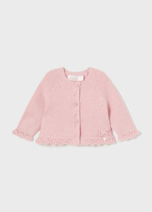 Mayoral Usa Inc Mayoral Knit Cardigan with Ruffled Edge - Little Miss Muffin Children & Home