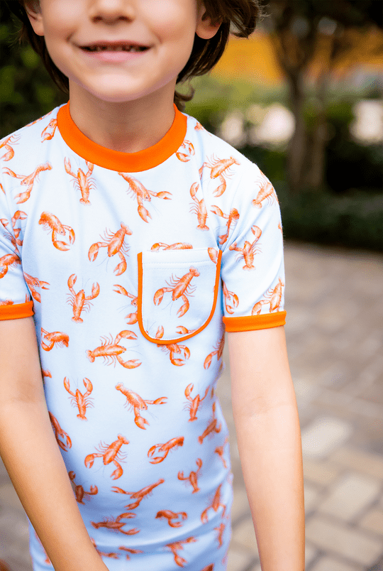 Nola Tawk Nola Tawk Pinch and Peel Organic Cotton Pajama Set - Little Miss Muffin Children & Home