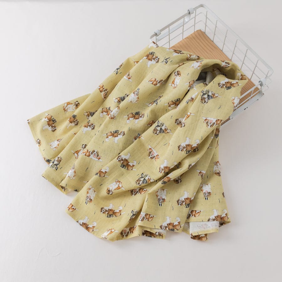Nola Tawk Nola Tawk MVP: Louisiana Organic Muslin Swaddle Blanket - Little Miss Muffin Children & Home