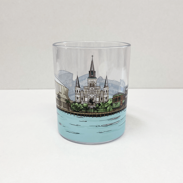 Nola Tawk Nola Tawk New Orleans Skyline Acrylic Drinking Glasses - Little Miss Muffin Children & Home