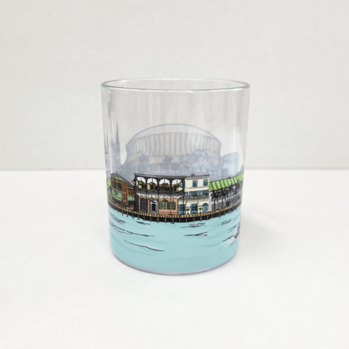 Nola Tawk Nola Tawk New Orleans Skyline Acrylic Drinking Glasses - Little Miss Muffin Children & Home