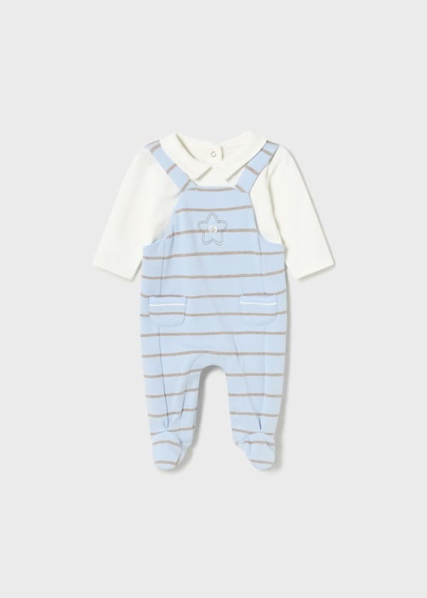 Mayoral Usa Inc Mayoral Footed Fleece Romper - Little Miss Muffin Children & Home