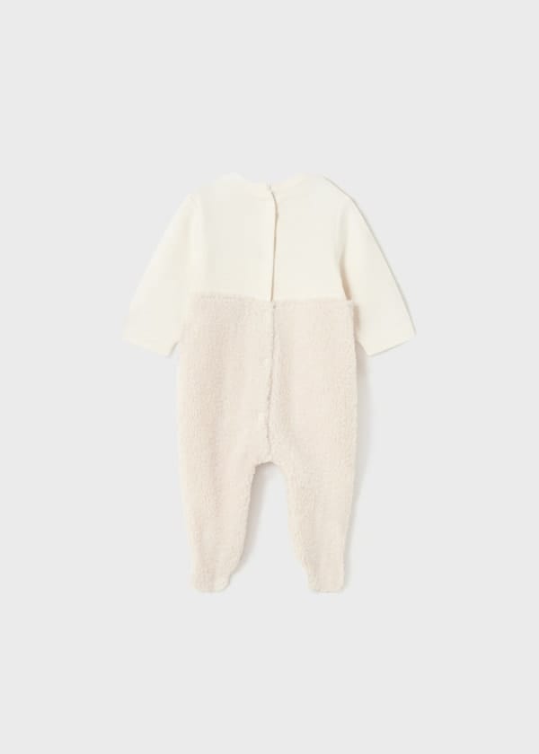 Mayoral Usa Inc Mayoral One-Piece Fleece Footed Romper - Little Miss Muffin Children & Home