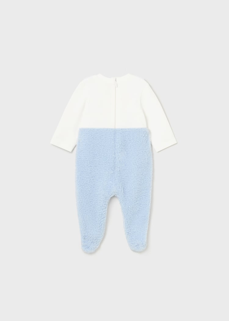 Mayoral Usa Inc Mayoral One-Piece Fleece Footed Romper - Little Miss Muffin Children & Home