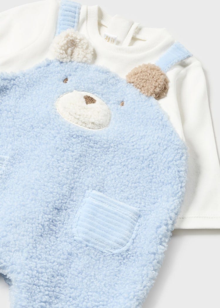 Mayoral Usa Inc Mayoral One-Piece Fleece Footed Romper - Little Miss Muffin Children & Home