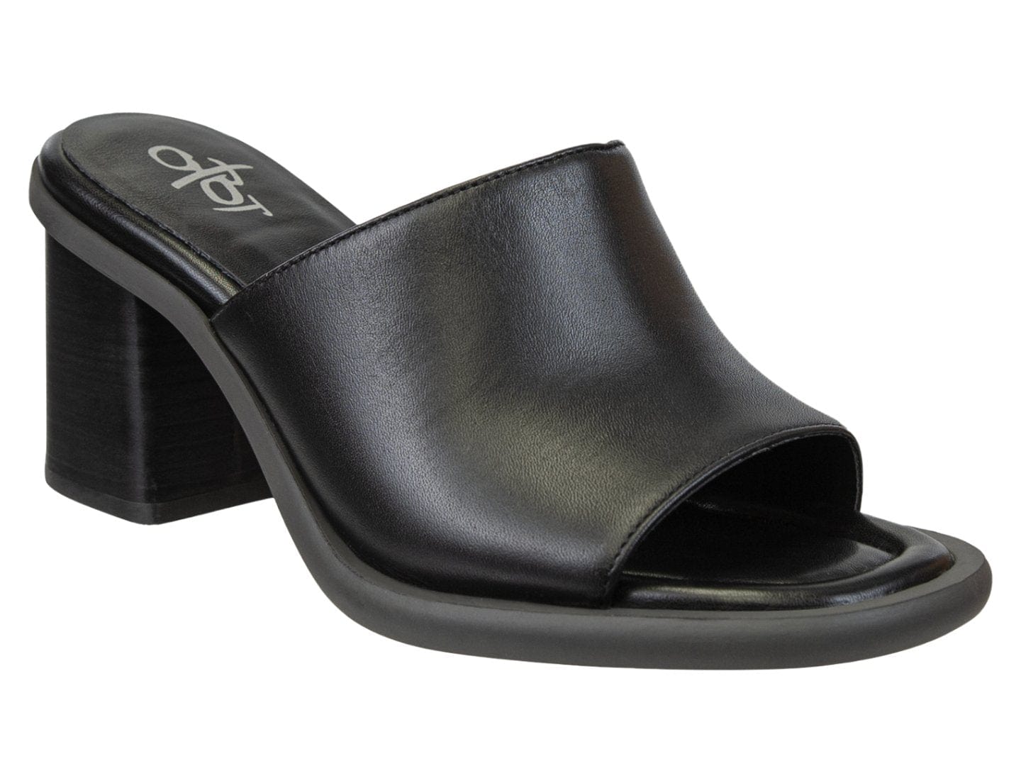 OTBT OTBT Bravura Slip on Heeled Sandal in Black - Little Miss Muffin Children & Home