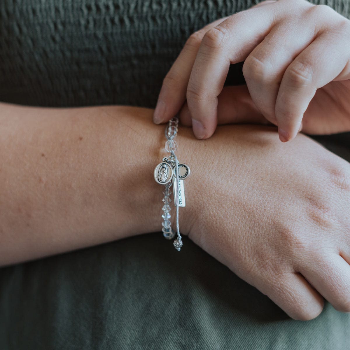 My Saint My Hero My Saint My Hero Our Lady of Guadalupe Blessing Bracelet - Little Miss Muffin Children & Home